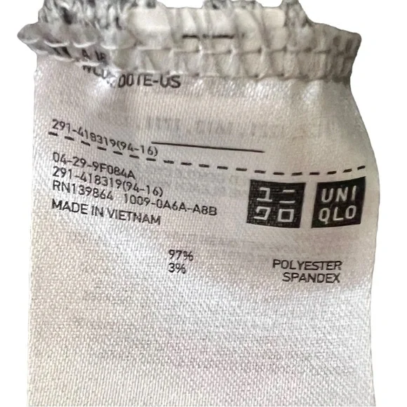 Uniqlo grey long sleeve mock neck dress - Picture 5 of 5